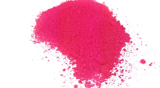 Fluorescent Pigments – Bright Red