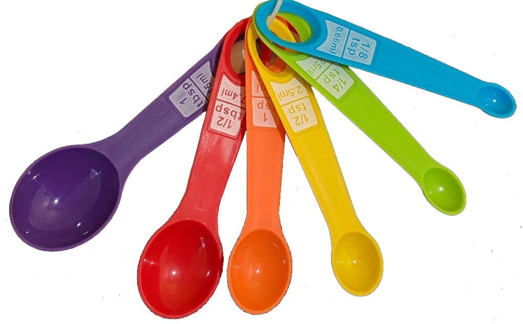 Measuring Spoons - 6Pcs