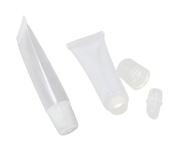 Lip Gloss Plastic Tubes - 6Pcs
