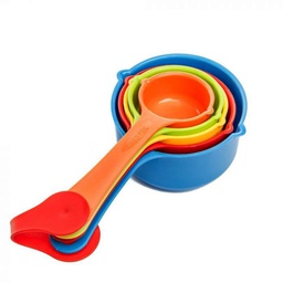 [MC-1010] Measuring Cups & Spoons - 5Pcs